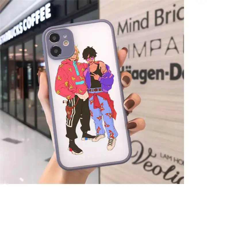 Japan Anime Banana Fish Anime art Phone Case Matte Transparent for iPhone 7 8 11 12 s mini pro X XS XR MAX Plus cover funda
Japan Anime Banana Fish Anime art Phone Case Matte Transparent for iPhone 7 8 11 12 s mini pro X XS XR MAX Plus cover funda