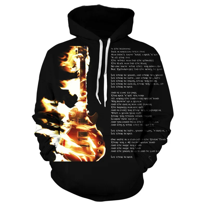 Around 2021 new creative music theme 3 d digital printing hoodies men leisure fashion loose sweater coat
Around 2021 new creative music theme 3 d digital printing hoodies men leisure fashion loose sweater coat