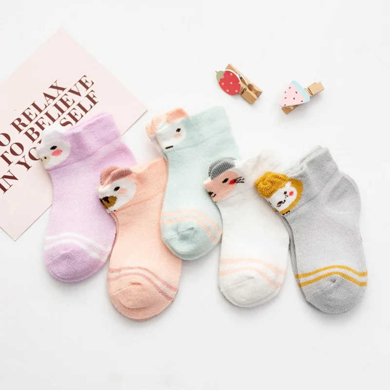 New 5Pairs/Lot Children's Socks Spring Autumn Cotton Kids Socks 0-9Y Tube Mesh Sock Kids Stripe Cartoon Baby Clothes Accessories
New 5Pairs/Lot Children's Socks Spring Autumn Cotton Kids Socks 0-9Y Tube Mesh Sock Kids Stripe Cartoon Baby Clothes Accessories