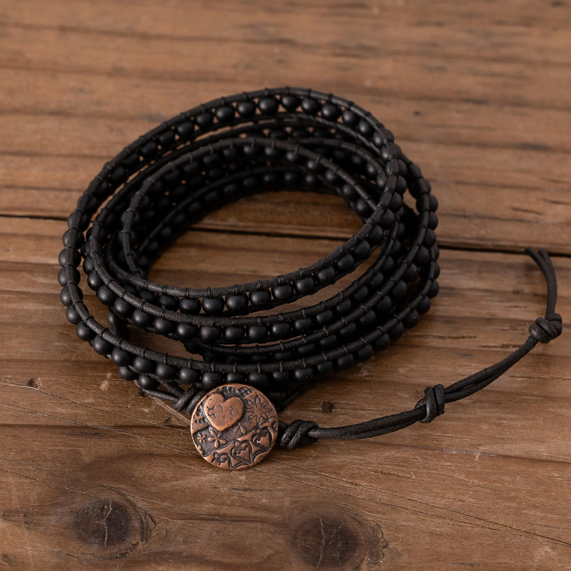 Black Frosted Bead Bracelet Bohemia 5 wraps Bracelet Chic Men Leather Wrap Bracelet Vintage Dropshipping Unisex jewelry
Black Frosted Bead Bracelet Bohemia 5 wraps Bracelet Chic Men Leather Wrap Bracelet Vintage Dropshipping Unisex jewelry