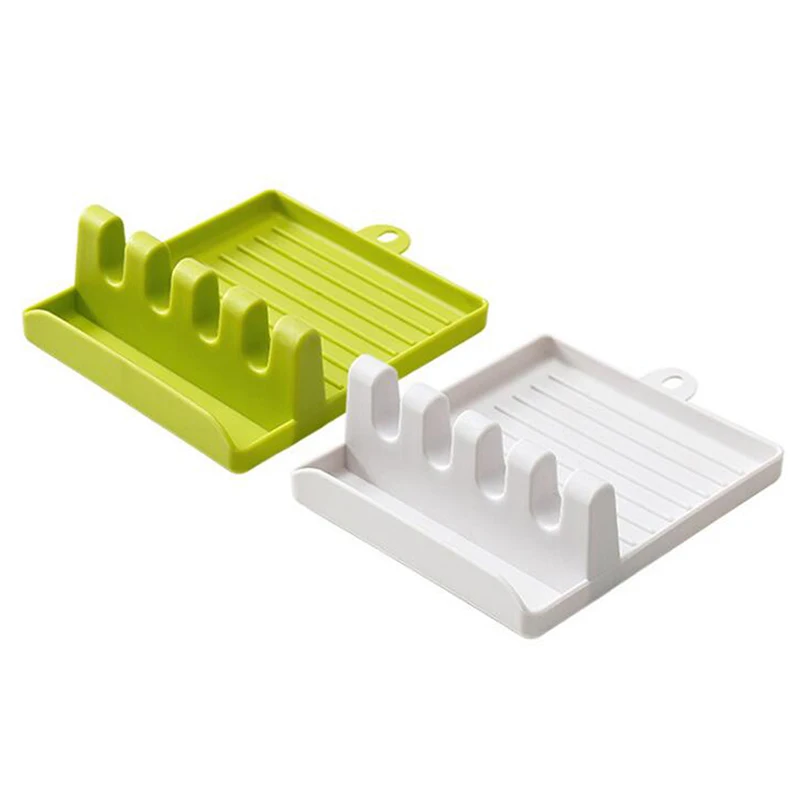 1pc Kitchen Spoon Holder Organizer Plastic Spoon Rest Fork Spatula Chopsticks Rack Non-slip Pad Kitchen Cooking Tools random
1pc Kitchen Spoon Holder Organizer Plastic Spoon Rest Fork Spatula Chopsticks Rack Non-slip Pad Kitchen Cooking Tools random