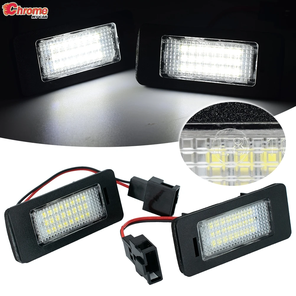 2 PCS License Plate Light Led Number Plate Holder Lamp No Error for Audi A1 A4 B8 A5 S5 A6 S6 A7 Q5 TT TTS 2D For VW Golf Jetta
2 PCS License Plate Light Led Number Plate Holder Lamp No Error for Audi A1 A4 B8 A5 S5 A6 S6 A7 Q5 TT TTS 2D For VW Golf Jetta