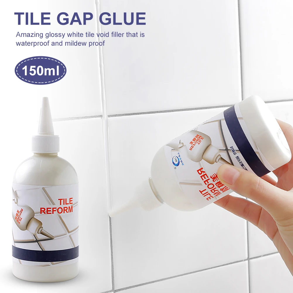 Waterproof Tile Gap Repair Color Pen White Tile Refill Grout Pen Mouldproof Filling Agents Wall Porcelain Bathroom Paint Cleaner
Waterproof Tile Gap Repair Color Pen White Tile Refill Grout Pen Mouldproof Filling Agents Wall Porcelain Bathroom Paint Cleaner