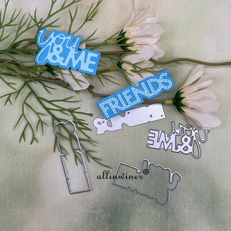 Friend letters Metal Cutting Dies Stencils For DIY Scrapbooking Decorative Embossing Handcraft Die Cutting Template
Friend letters Metal Cutting Dies Stencils For DIY Scrapbooking Decorative Embossing Handcraft Die Cutting Template