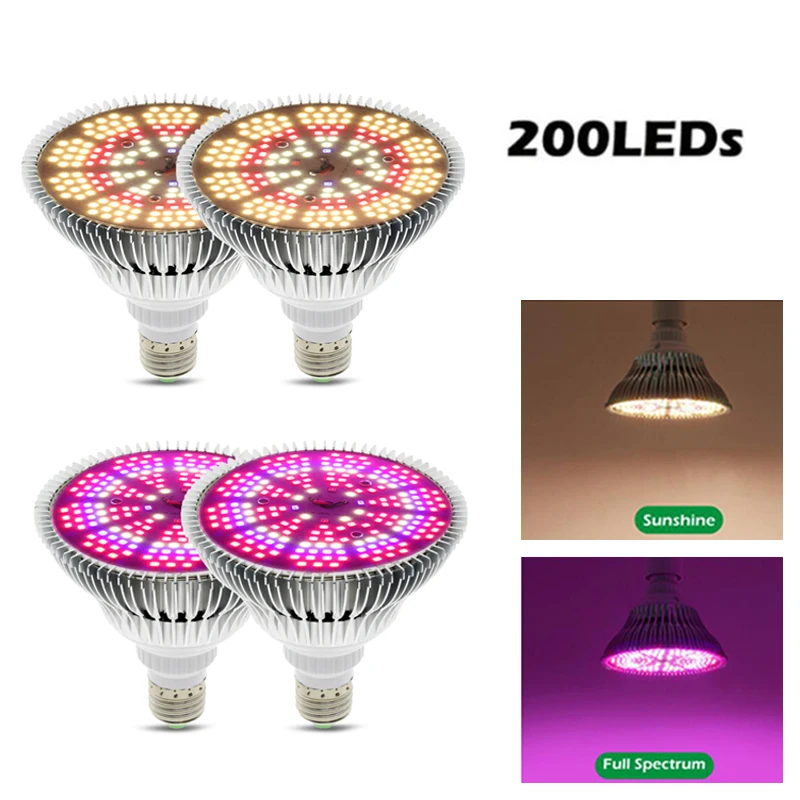 2 шт., светодиодная лампа для выращивания растений, 300 Вт, E27
2 шт., светодиодная лампа для выращивания растений, 300 Вт, E27