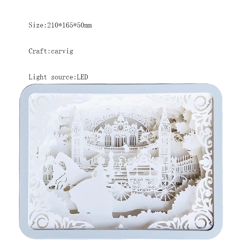Novelty Paper-Cut Night Light USB Power Mermaid Atmosphere Lamp 3D Paper Carving Art Decoration Lamp for Living Room Bedroom
Novelty Paper-Cut Night Light USB Power Mermaid Atmosphere Lamp 3D Paper Carving Art Decoration Lamp for Living Room Bedroom