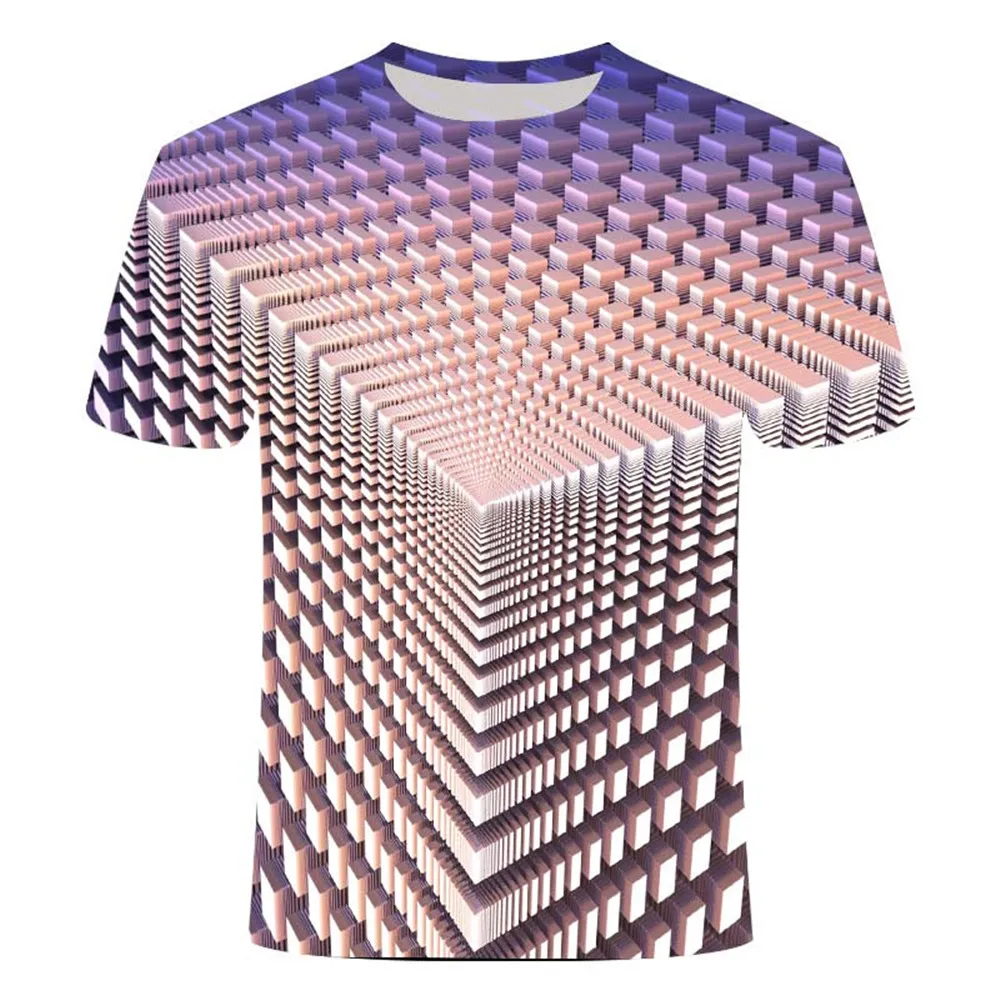 Summer 2020 new three-dimensional vortex men's T-shirt 3D printing summer O-collar daily casual funny T-shirt
Summer 2020 new three-dimensional vortex men's T-shirt 3D printing summer O-collar daily casual funny T-shirt