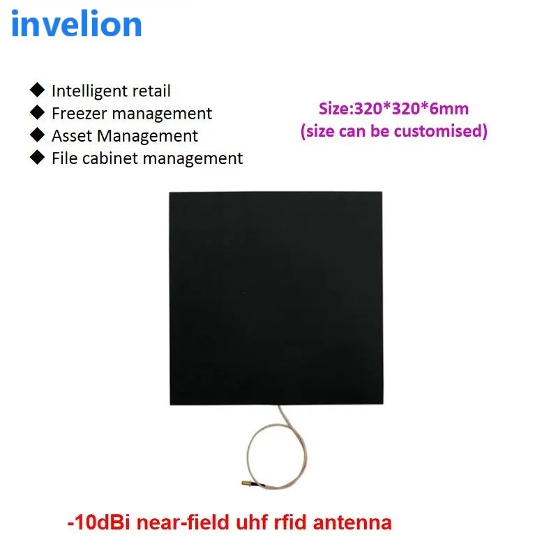 Инвентарь холодильника uhf 8dbi rfid антенна SMA короткий диапазон круговой антенны IP67