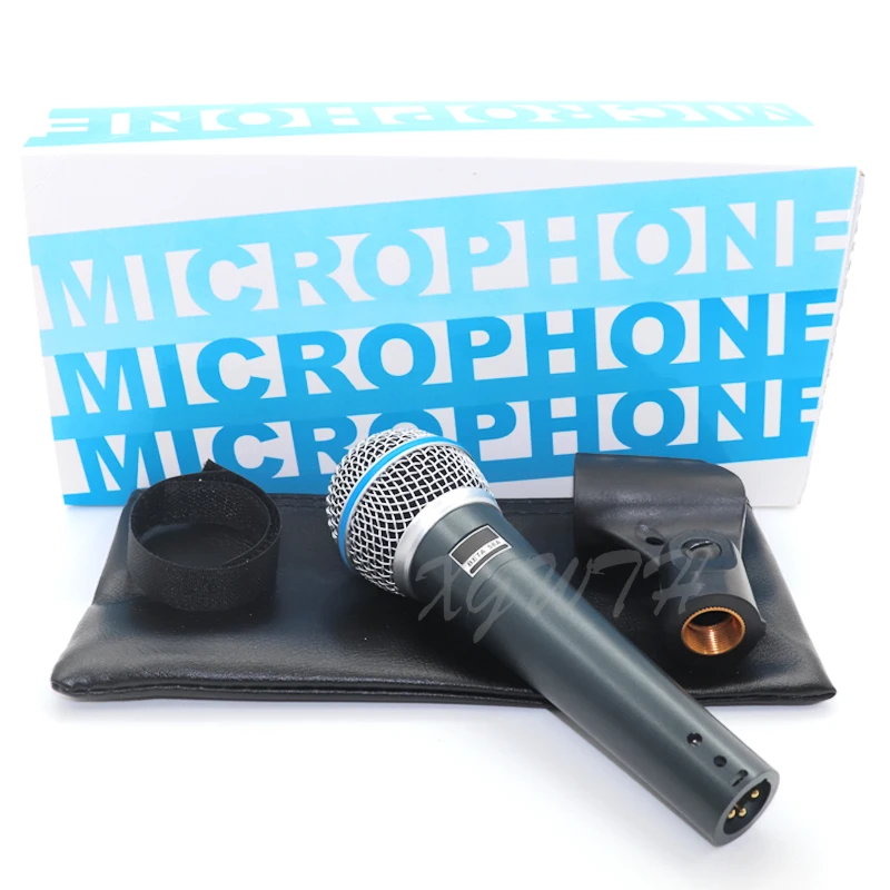 Beta58A Super Cardioid Dynamic Wired Handheld Microphone Beta58 Beta 58 58A For Karaoke Studio Audio Mic Microfono Microfone
Beta58A Super Cardioid Dynamic Wired Handheld Microphone Beta58 Beta 58 58A For Karaoke Studio Audio Mic Microfono Microfone