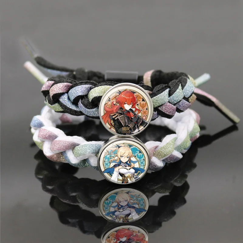 Game Genshin Impact Charms for Bracelets Fot Women Vintage Handmade Braided Rope Snap Button Bracelet Bangle Jewelry Accessories
Game Genshin Impact Charms for Bracelets Fot Women Vintage Handmade Braided Rope Snap Button Bracelet Bangle Jewelry Accessories