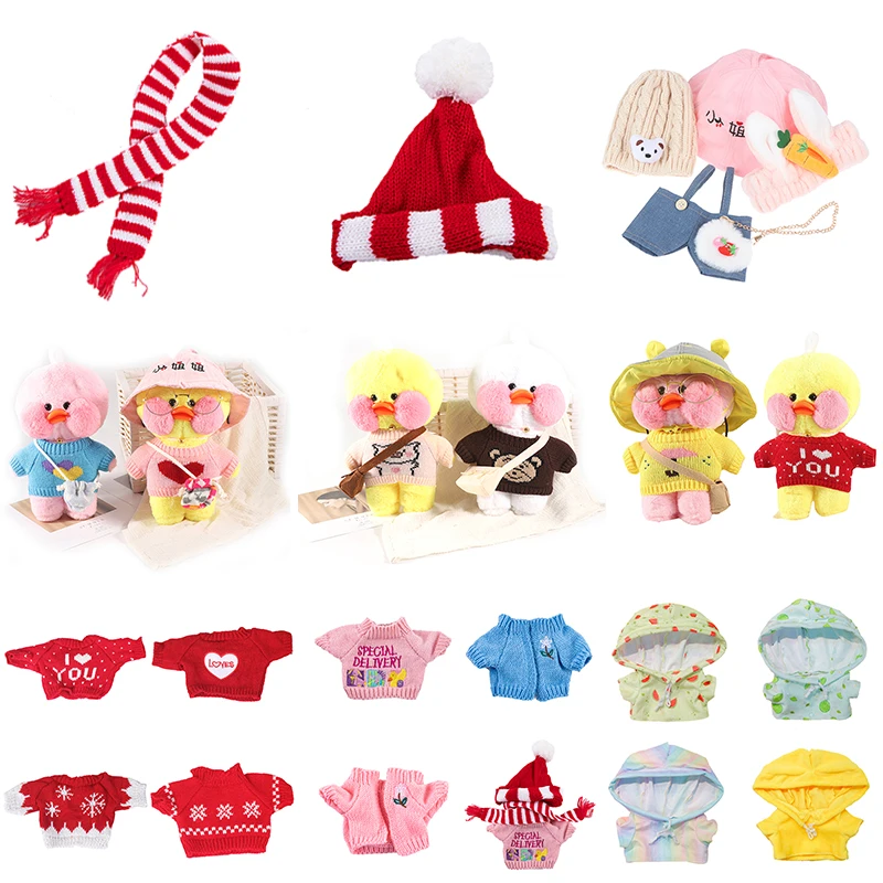30cm LaLafanfan Cafe Duck Dog Clothes Cute Plush Toys Cartoon Stuffed Dolls Accessories Clothing Hair Band Kids Girls Gift
30cm LaLafanfan Cafe Duck Dog Clothes Cute Plush Toys Cartoon Stuffed Dolls Accessories Clothing Hair Band Kids Girls Gift
