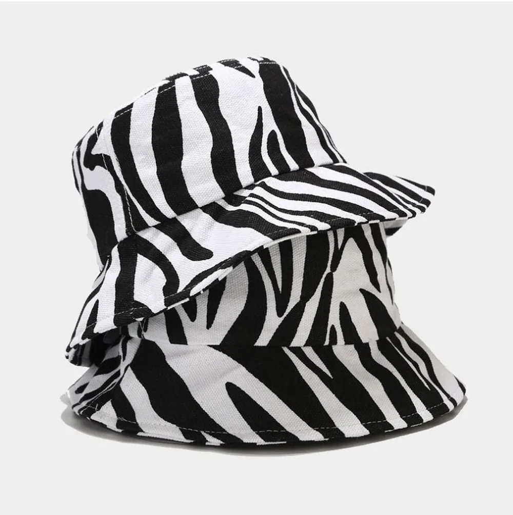 Zebra stripes Bucket Hat Summer Women Man Cotton Cap Girls Outdoor Fashion beach Bob Sun Man panama hat
Zebra stripes Bucket Hat Summer Women Man Cotton Cap Girls Outdoor Fashion beach Bob Sun Man panama hat