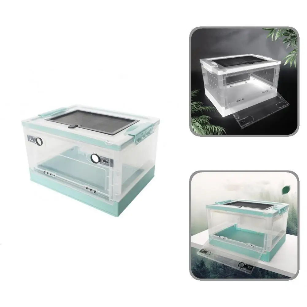 Portable Modern Reptile Feeding Box Tortoise Habitat Plastic Reptile Feeding Box Breathable for Rats
Portable Modern Reptile Feeding Box Tortoise Habitat Plastic Reptile Feeding Box Breathable for Rats