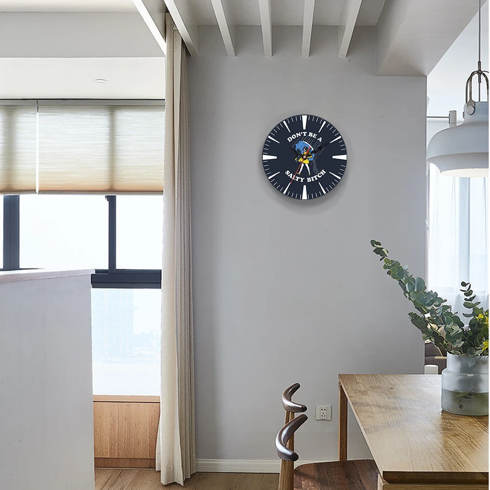 Don't Be A Salty Bitch Comfortable Mute Antique Wooden Round Wall-mounted Clock Stylish Individual Housewarming Gifts For Friend
Don't Be A Salty Bitch Comfortable Mute Antique Wooden Round Wall-mounted Clock Stylish Individual Housewarming Gifts For Friend
