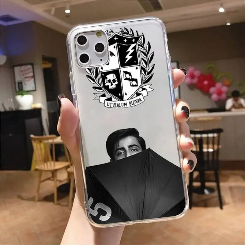 The Umbrella Academy Phone Case Transparent soft For iphone 5 5s 5c se 6 6s 7 8 11 12 plus mini x xs xr pro max 
The Umbrella Academy Phone Case Transparent soft For iphone 5 5s 5c se 6 6s 7 8 11 12 plus mini x xs xr pro max