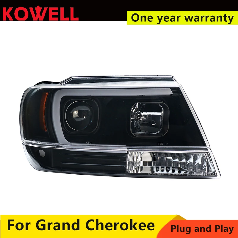 KOWELL for JEEP Grand Cherokee 1999-2004 LED Headlight for Grand Cherokee dynamic turn signal head Lamp LED DRL Bi-Xenon HID
KOWELL for JEEP Grand Cherokee 1999-2004 LED Headlight for Grand Cherokee dynamic turn signal head Lamp LED DRL Bi-Xenon HID