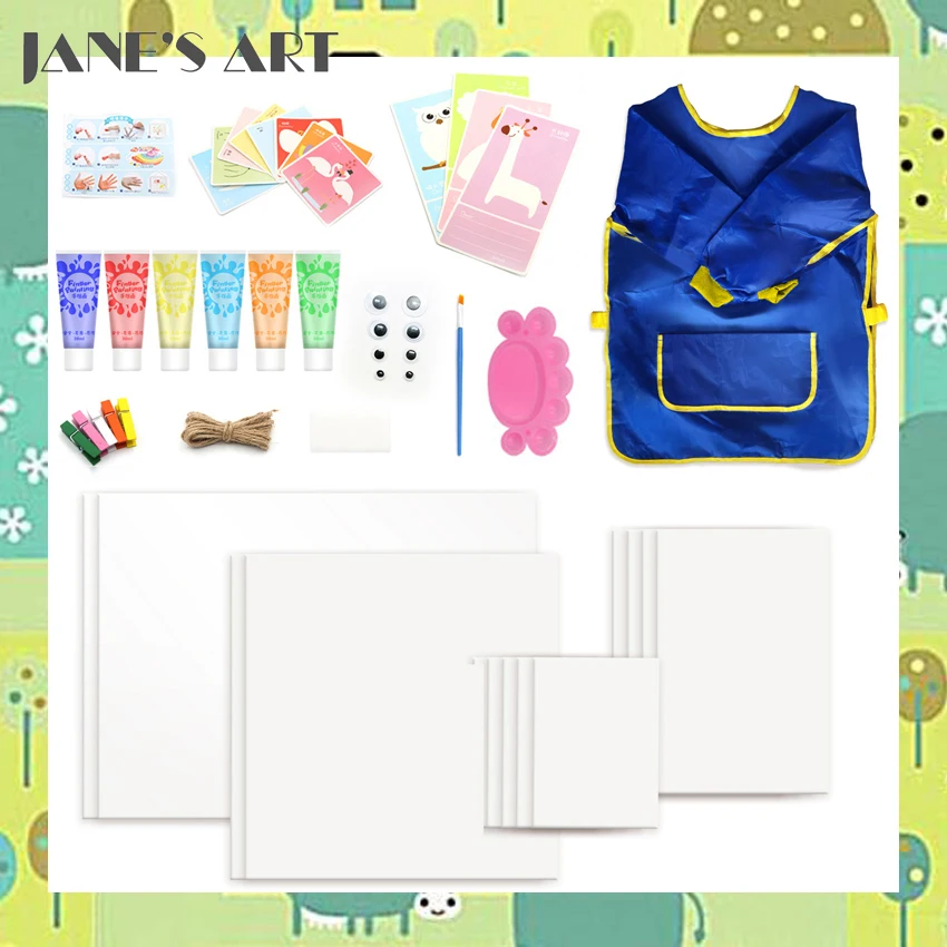 Finger Kids Painting Set New Year Gift Box With Blank Canvas Panel Christmas Gift For Artists Kit School Graffiti Liquid Pigment
Finger Kids Painting Set New Year Gift Box With Blank Canvas Panel Christmas Gift For Artists Kit School Graffiti Liquid Pigment