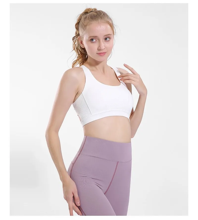 Sports Bra for Women Gym Anti-sweat Shockproof Padded Training Sexy Underwear Active Wear Crop Top Female Spaghetti Strap
Sports Bra for Women Gym Anti-sweat Shockproof Padded Training Sexy Underwear Active Wear Crop Top Female Spaghetti Strap