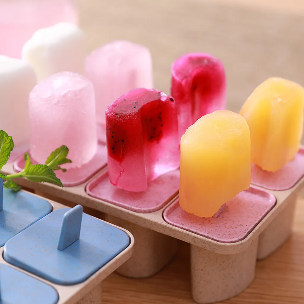 #40 Molde Helado 2020 лето 8 ячеек Форма Для Мороженого лолитка лоток кухня Ce крем