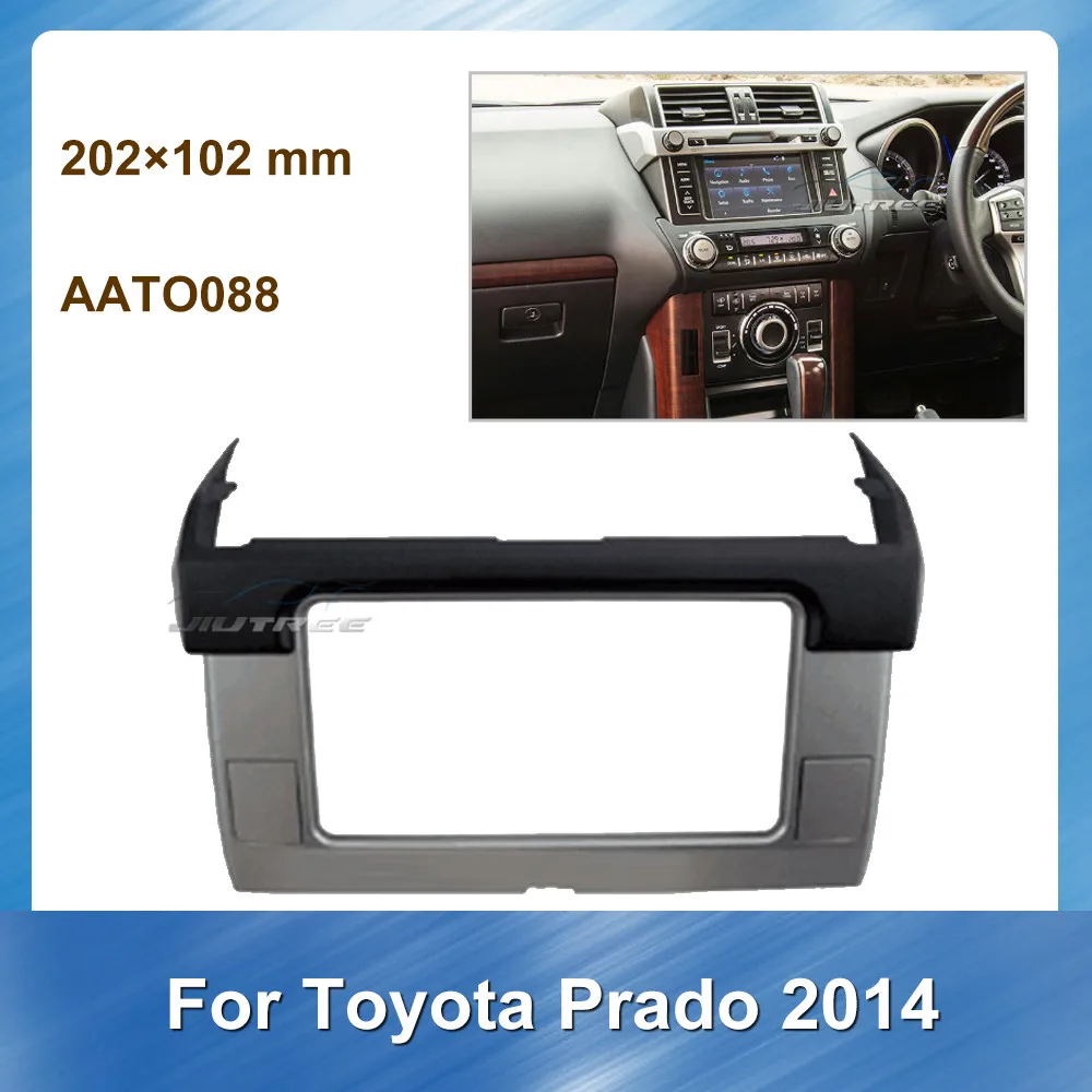 Car Fascia Radio Audio Frame For Toyota Prado 2014 Car Stereo Player Dash Mount Kit DVD Frame GPS Navigation Fascia Panel 
Car Fascia Radio Audio Frame For Toyota Prado 2014 Car Stereo Player Dash Mount Kit DVD Frame GPS Navigation Fascia Panel