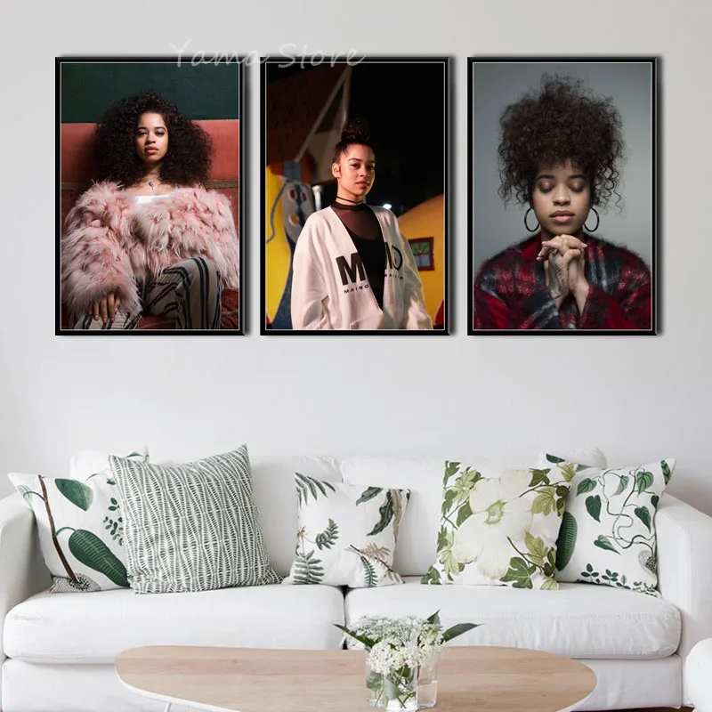 Pop Music Singer Star Ella Mai Art Painting Silk Canvas Poster Wall Home Decor 
Pop Music Singer Star Ella Mai Art Painting Silk Canvas Poster Wall Home Decor