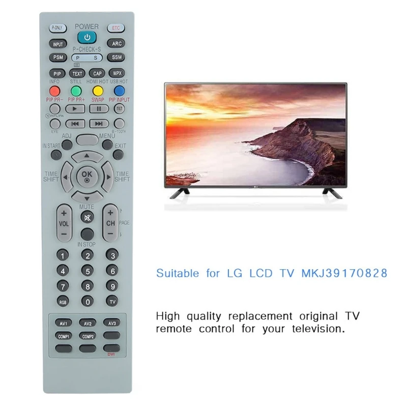 Новый пульт дистанционного управления MKJ39170828 для телевизоров LG DU-27FB32C DU27FB32C LCD светодиодный, SVC, удаление, изменение зоны, Новинка
Новый пульт дистанционного управления MKJ39170828 для телевизоров LG DU-27FB32C DU27FB32C LCD светодиодный, SVC, удаление, изменение зоны, Новинка