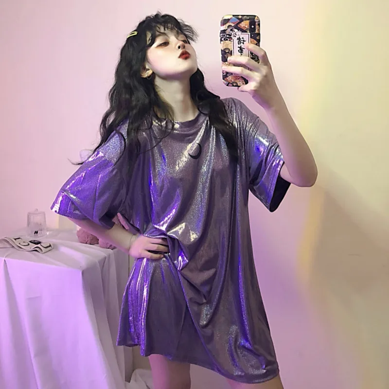 2021 Summer Short Sleeve T Shirt Women's Oversized Dark Moon Billing Fashion Streetwear Plus Size Long T Shirt Harajuku Top Tee
2021 Summer Short Sleeve T Shirt Women's Oversized Dark Moon Billing Fashion Streetwear Plus Size Long T Shirt Harajuku Top Tee
