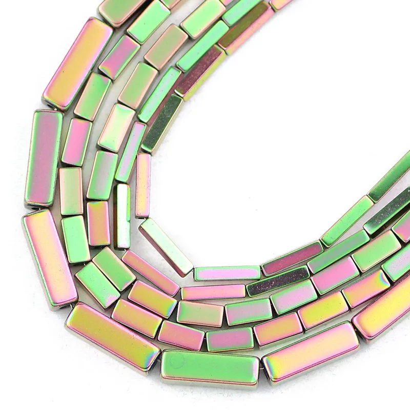 New Green Square Hematite Natural Stone 4/6/9MM Rectangle Cuboid Spacer Loose Beads For Jewelry Bracelets Making Diy Accessories
New Green Square Hematite Natural Stone 4/6/9MM Rectangle Cuboid Spacer Loose Beads For Jewelry Bracelets Making Diy Accessories