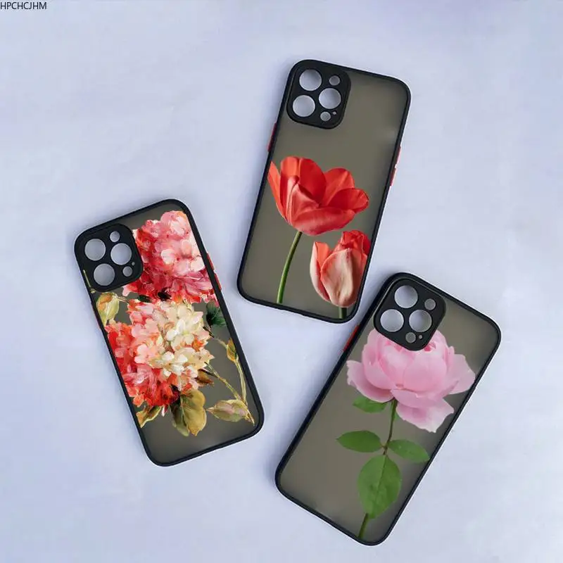 Flowers Phone Cases For iphone 12 11 Pro Max Mini XS 8 7 Plus X SE 2020 XR Matte Transparent Cover
Flowers Phone Cases For iphone 12 11 Pro Max Mini XS 8 7 Plus X SE 2020 XR Matte Transparent Cover
