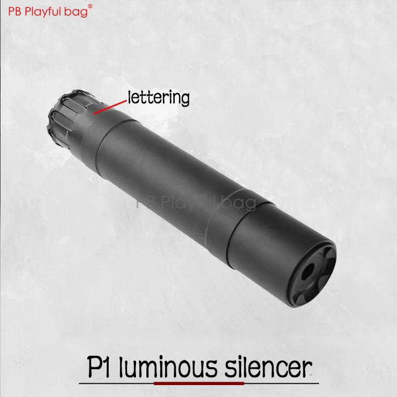 Outdoor sports tactical toys P1 luminous muffler model 14 reverse teeth water bullet gun luminous muffler accessories md65
Outdoor sports tactical toys P1 luminous muffler model 14 reverse teeth water bullet gun luminous muffler accessories md65
