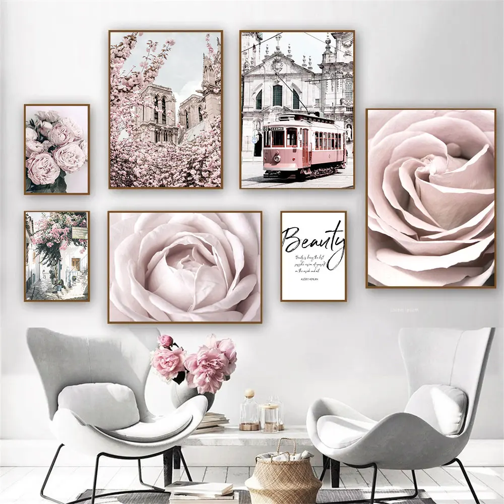 Pink Rose Flower Wall Painting Peony Cherry Canvas Poster City Bus Print Nordic Posters Wall Art Pictures For Living Room Decor
Pink Rose Flower Wall Painting Peony Cherry Canvas Poster City Bus Print Nordic Posters Wall Art Pictures For Living Room Decor