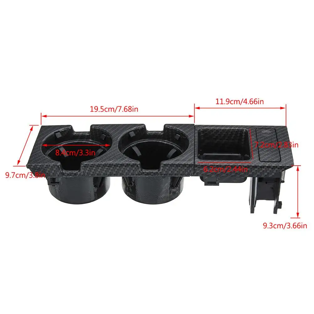 Carbon Fiber Center Console Cup Holder Coin Box for BMW E46 3 Series 99-06 Car Interior Accessories Stowing Tidying
Carbon Fiber Center Console Cup Holder Coin Box for BMW E46 3 Series 99-06 Car Interior Accessories Stowing Tidying