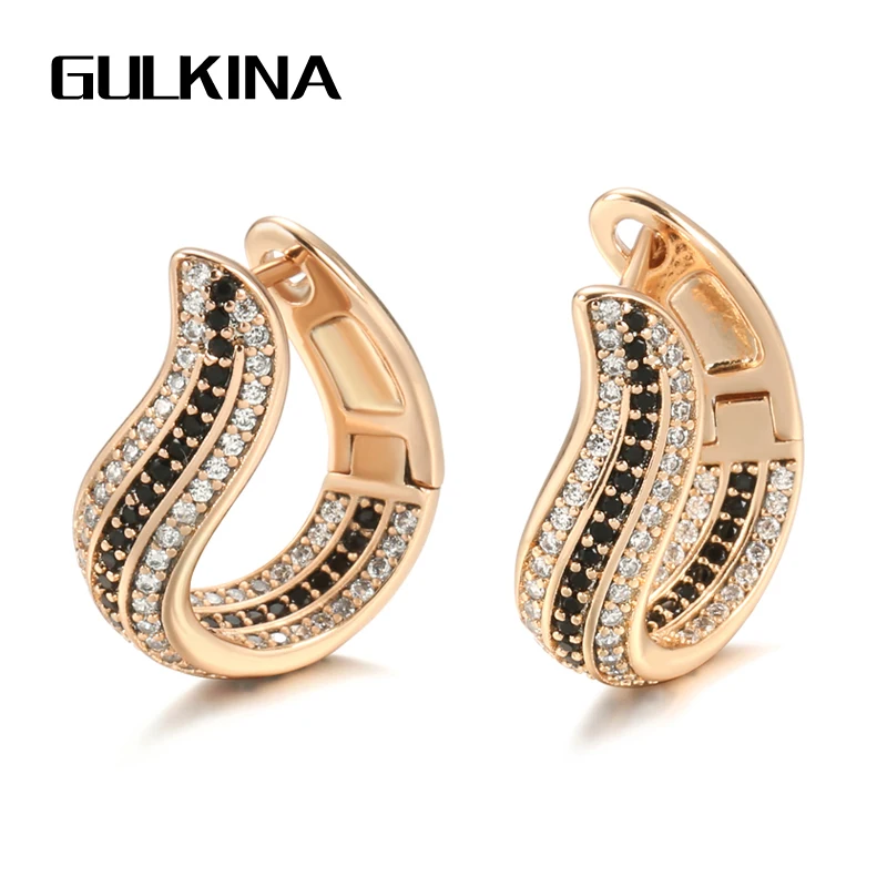 Gulkina Earings Fashion Jewelry 2021 Black Natural Zircon Dangle Earrings Luxury 585 Rose Gold Vintage Bride Wedding Earrings
Gulkina Earings Fashion Jewelry 2021 Black Natural Zircon Dangle Earrings Luxury 585 Rose Gold Vintage Bride Wedding Earrings