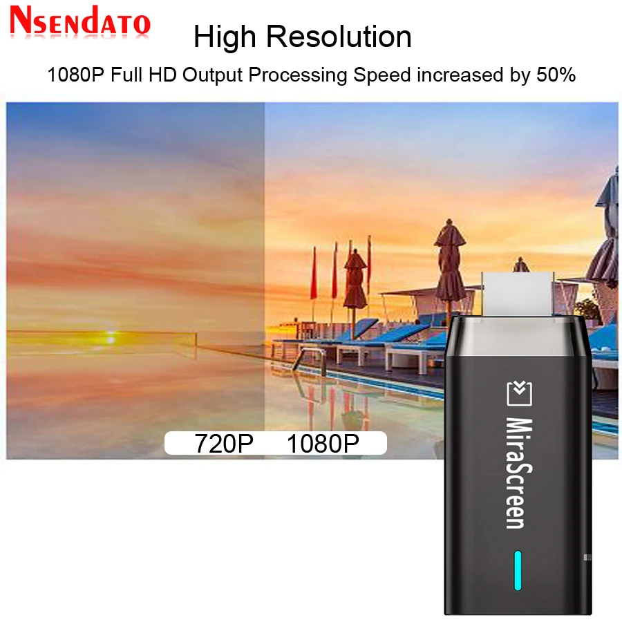 Двухдиапазонный 5G/2 4G 1080P Беспроводной Miracast для DLNA обмена потоковыми