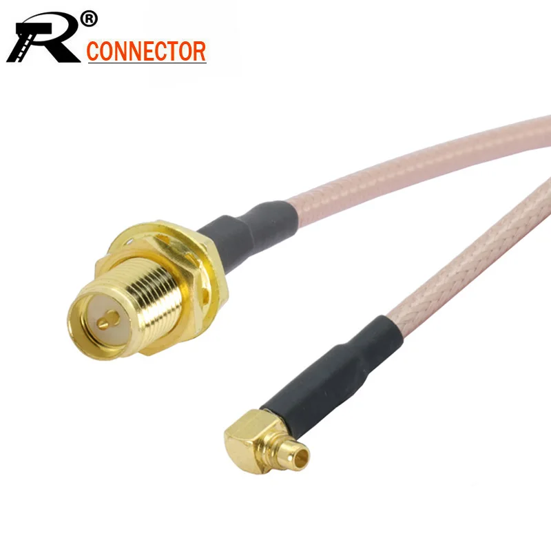 2 шт. коннектор RP SMA Мама правоугольный штекер MMCX RG316 коаксиальный кабель RF в сборе