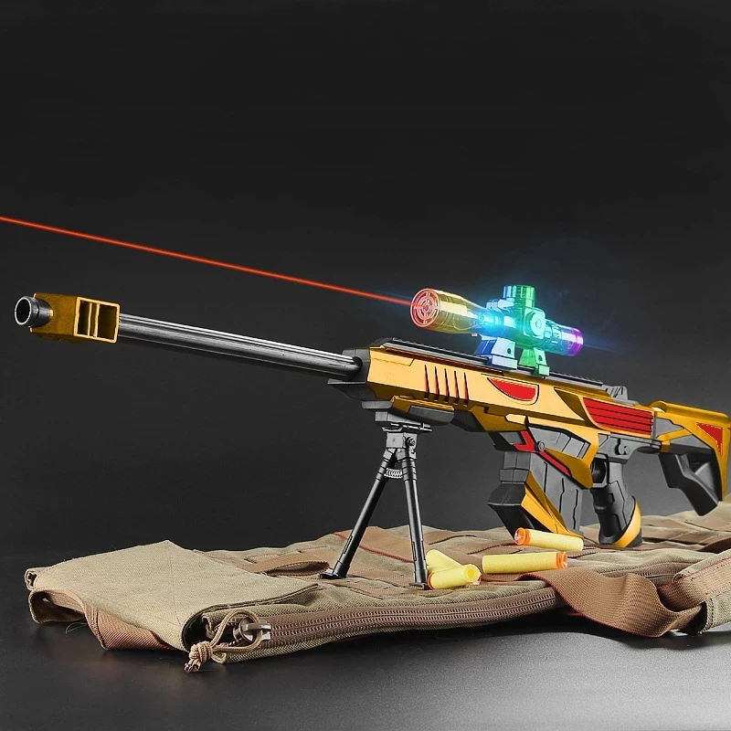 Barrett Children Toys Gun Plastic Safe Gel Ball Gun Pistol Manual Gunshot Boy Juguete Outdoor Game Toy Sniper Rifle For Kid Gift
Barrett Children Toys Gun Plastic Safe Gel Ball Gun Pistol Manual Gunshot Boy Juguete Outdoor Game Toy Sniper Rifle For Kid Gift