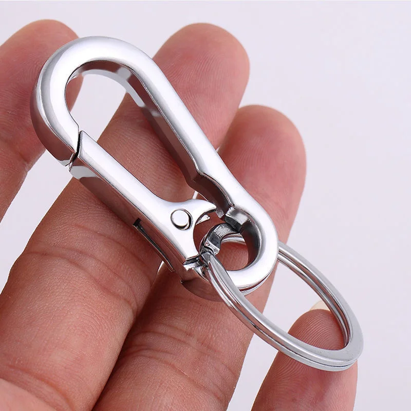 Car men and women waist key ring all metal key ring lovers lost key chain simple personality small gift Direct Selling wholesale
Car men and women waist key ring all metal key ring lovers lost key chain simple personality small gift Direct Selling wholesale