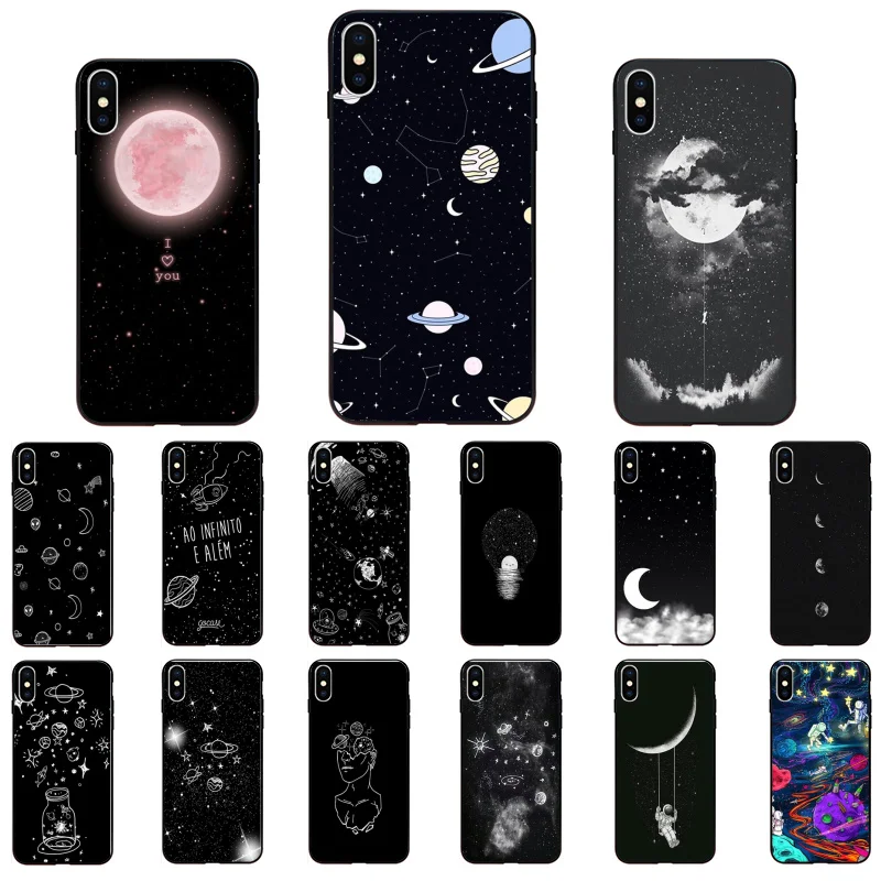 Moon Stars Space Astronaut Phone Case For iphone 12 11 Pro Max Case For iPhone 11 12 mini XS MAX X XR SE2 8 7 6S Plus Case
Moon Stars Space Astronaut Phone Case For iphone 12 11 Pro Max Case For iPhone 11 12 mini XS MAX X XR SE2 8 7 6S Plus Case