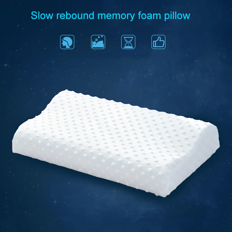 Memory Foam Pillow Ergonomic Bed Pillow Slow Rebound Pillow for Sleeping Neck Pain Relief VJ-Drop
Memory Foam Pillow Ergonomic Bed Pillow Slow Rebound Pillow for Sleeping Neck Pain Relief VJ-Drop
