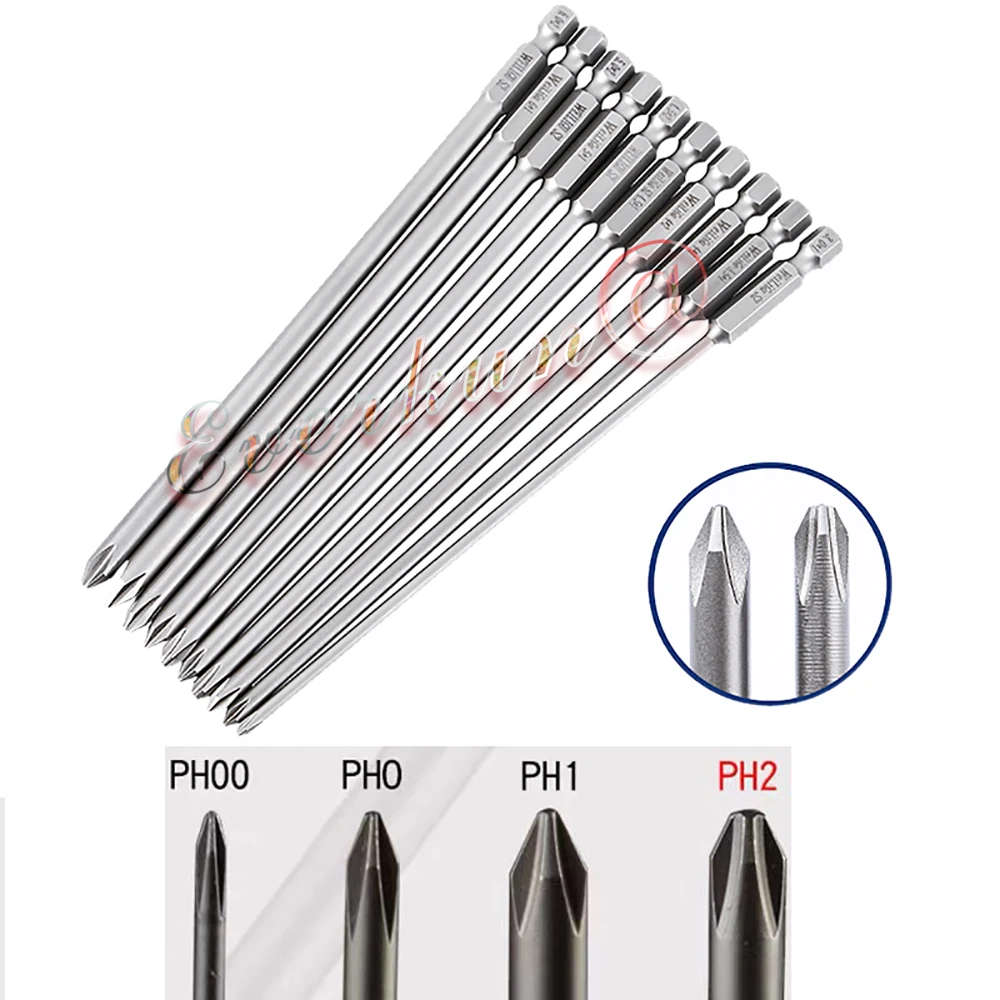 1Set/16pc Screwdriver Bits Electric Ph2 Ph1 Ph0 Ph00 S2 50mm Length Phillips Drill Magnetic High Torque S1/4 Repairing Head Tool
1Set/16pc Screwdriver Bits Electric Ph2 Ph1 Ph0 Ph00 S2 50mm Length Phillips Drill Magnetic High Torque S1/4 Repairing Head Tool