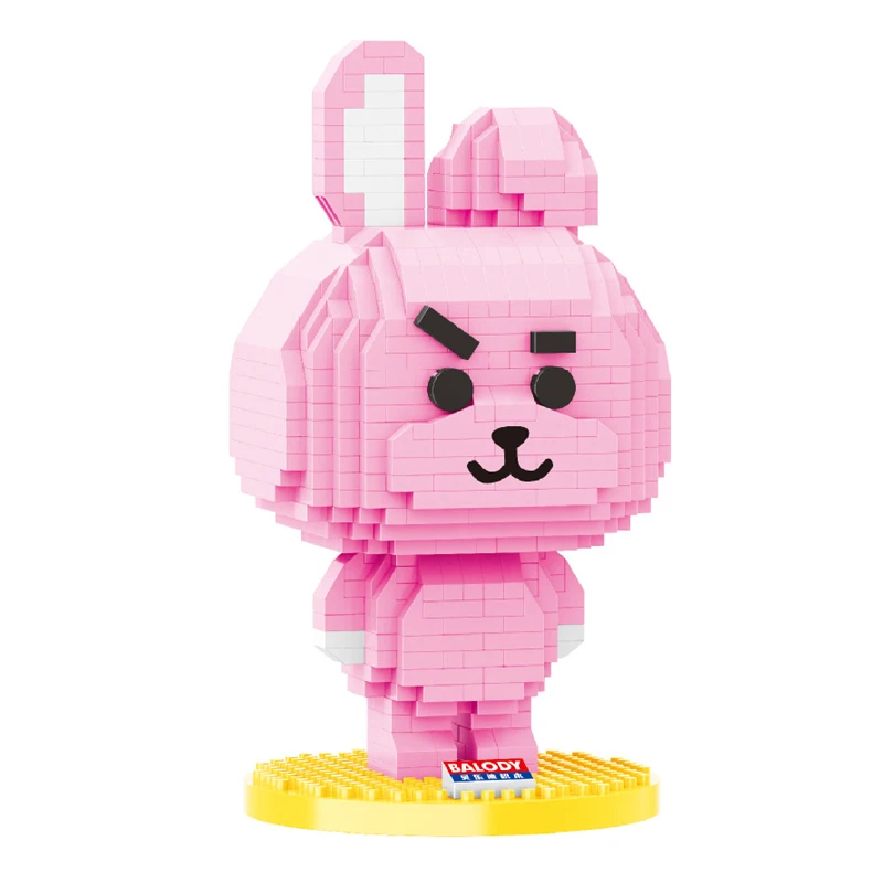 Balody Animal Cartoon Pink Rabbit Pet 3D Model DIY Diamond Mini Magic Bricks Building Blocks Kit Assemble Children Toys for Kids
Balody Animal Cartoon Pink Rabbit Pet 3D Model DIY Diamond Mini Magic Bricks Building Blocks Kit Assemble Children Toys for Kids