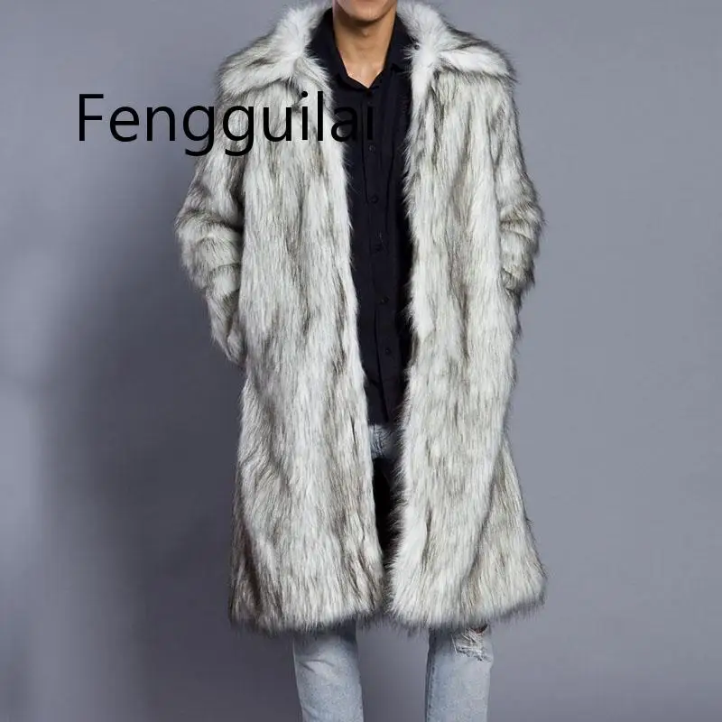FENGGUILAI New Autumn Winter New Men's Square Collar Faux Mink Fur Long Coat High-grade Man Comfortable Thick Warm Windbreaker
FENGGUILAI New Autumn Winter New Men's Square Collar Faux Mink Fur Long Coat High-grade Man Comfortable Thick Warm Windbreaker