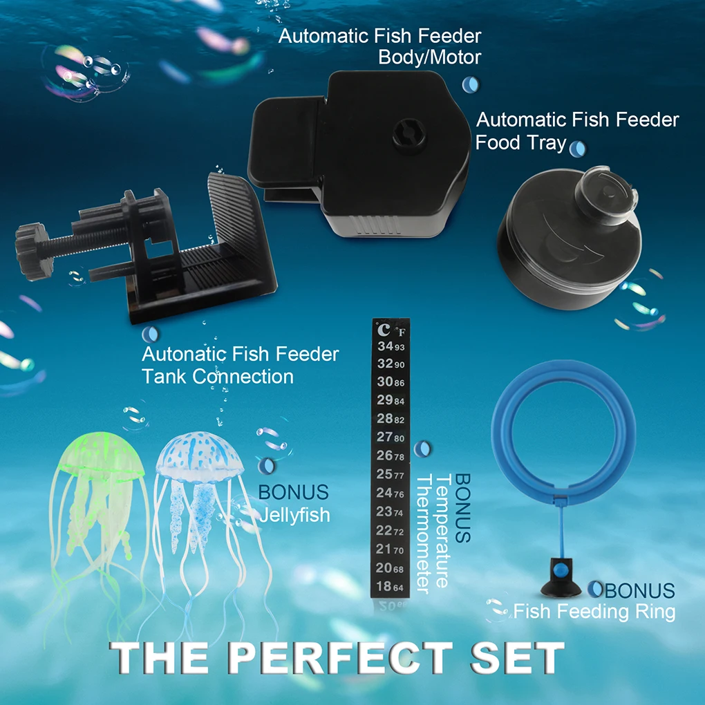 Aquarium Tank Automatic Fish Feeder Fish Tank Electronic Food Feeding Device Auto Household Fish Food Dispensing Tool
Aquarium Tank Automatic Fish Feeder Fish Tank Electronic Food Feeding Device Auto Household Fish Food Dispensing Tool