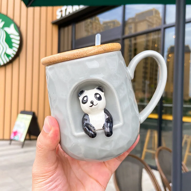 Trendy Personality Three-dimensional Relief Ceramic Mug with Lid Spoon Animal Shiba Inu Mug Coffee Cup
Trendy Personality Three-dimensional Relief Ceramic Mug with Lid Spoon Animal Shiba Inu Mug Coffee Cup
