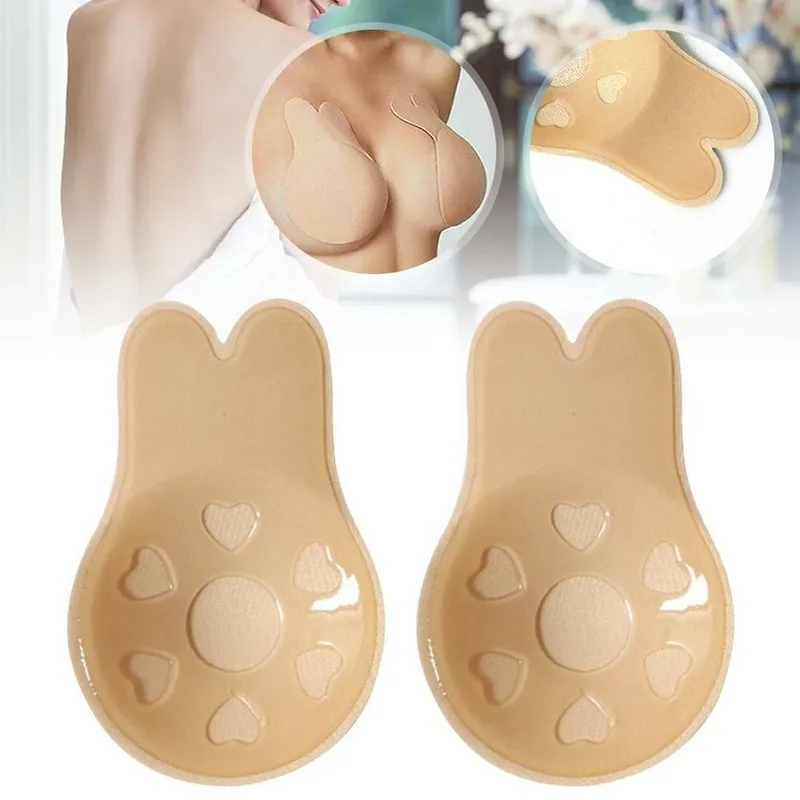1pair Invisible Silicone Breast Pads Lift Up Nipple Covers Bra Tape Sticker Rabbit UK Nipple Cover Nipple Cover Lift Breast
1pair Invisible Silicone Breast Pads Lift Up Nipple Covers Bra Tape Sticker Rabbit UK Nipple Cover Nipple Cover Lift Breast