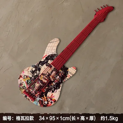 3D American Retro Guitar Home Wall Decoration Living Room Office Kids Room Shop Bar Vintage Woods Wall Hanging
3D American Retro Guitar Home Wall Decoration Living Room Office Kids Room Shop Bar Vintage Woods Wall Hanging