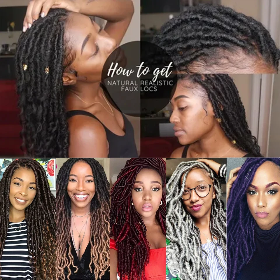 Aisibeauty Goddess Faux Locs Crochet Hair Passion Twist Natural Synthetic Braids Extension For Women JamaicanBounce CrochetHair
Aisibeauty Goddess Faux Locs Crochet Hair Passion Twist Natural Synthetic Braids Extension For Women JamaicanBounce CrochetHair