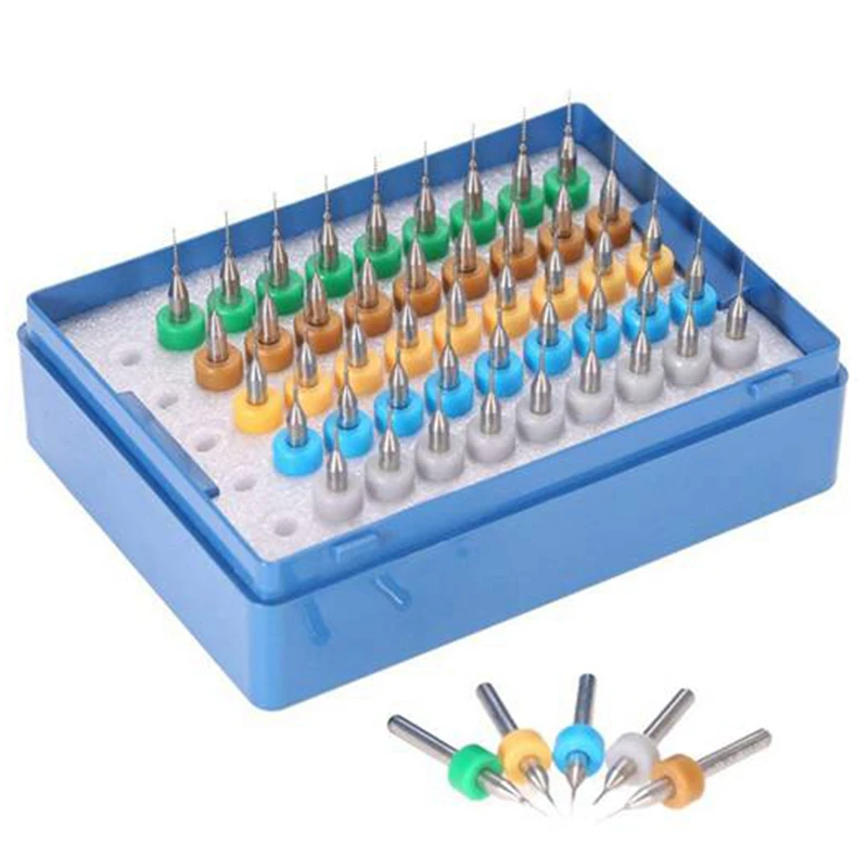 ABSF 50 Pcs Tungsten Carbide PCB Circuit Board Engraving Tools Carbide Micro-Type Drilling Tools 0.5Mm-0.9Mm
ABSF 50 Pcs Tungsten Carbide PCB Circuit Board Engraving Tools Carbide Micro-Type Drilling Tools 0.5Mm-0.9Mm