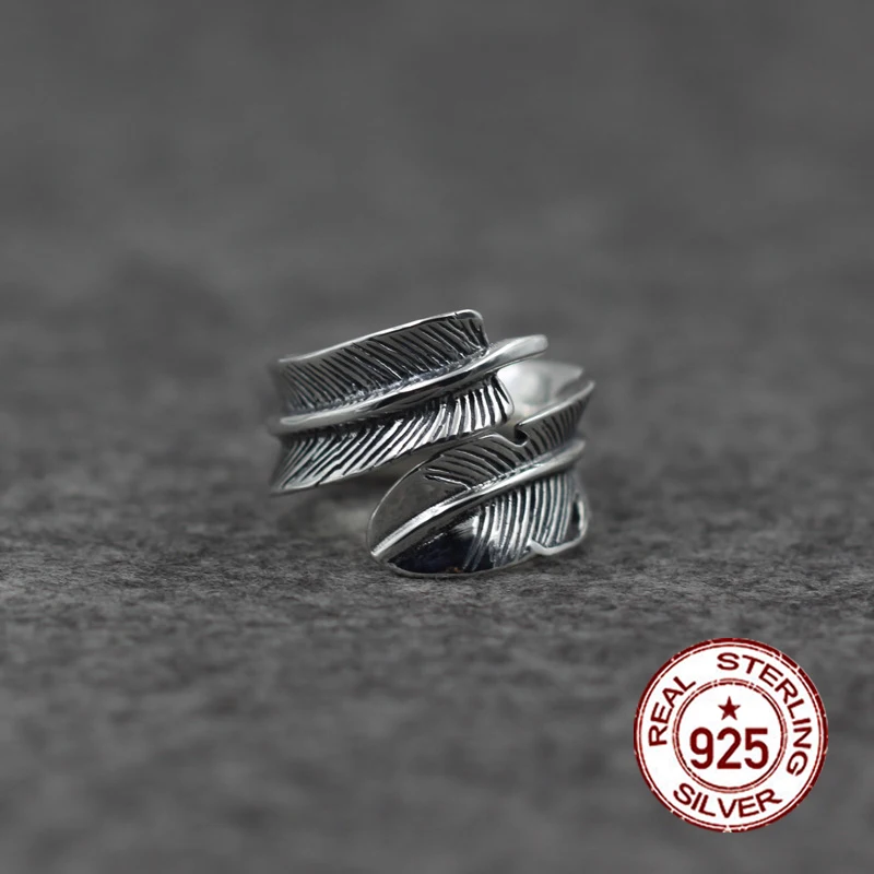 S925 sterling silver couple open ring personality classic fashion Indian retro style brass birds send lover's jewelry gift
S925 sterling silver couple open ring personality classic fashion Indian retro style brass birds send lover's jewelry gift