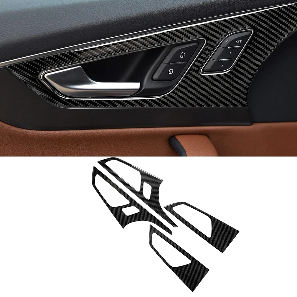 Inner Door Handle Decoration Cover Trim Sticker Decal for Audi Q7 SQ7 4M 2016 2017 2018 2019 Car Accessories Carbon Fiber
Inner Door Handle Decoration Cover Trim Sticker Decal for Audi Q7 SQ7 4M 2016 2017 2018 2019 Car Accessories Carbon Fiber